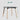 ABOUT WHITE Jisoo Elegant Solid Wood Reception Table from ABOUT WHITE