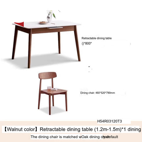 GENJI Hiroshi Solid Wood Folding Dining Table from GENJI