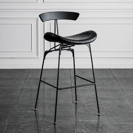 ABOUT WHITE Amaya Elegant Industrial Bar Stool from ABOUT WHITE