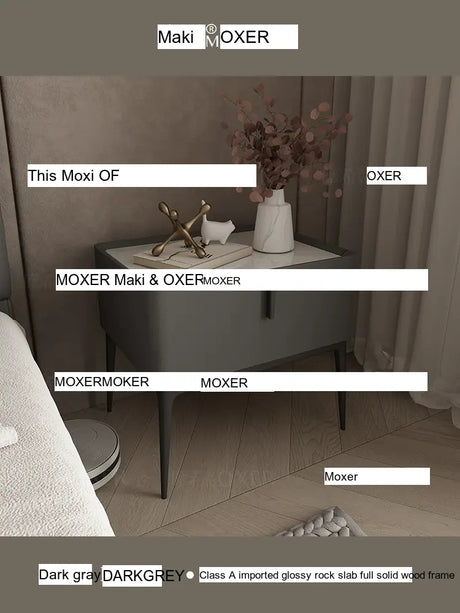 MOXER Lira Modern Simple Nightstand Table from MOXER