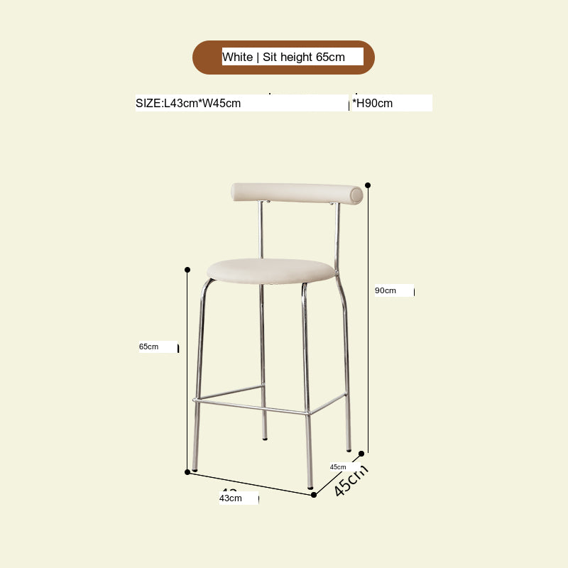 NIYE Solene Modern Chic Luxury High Stool from NIYE