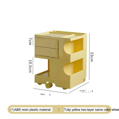NIYE Kaldor Stylish Rolling Storage Container from NIYE