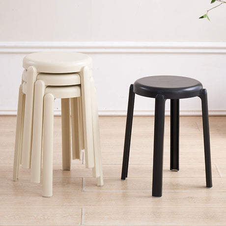 A&D Marcellus Durable Modern Round Stool from A&D