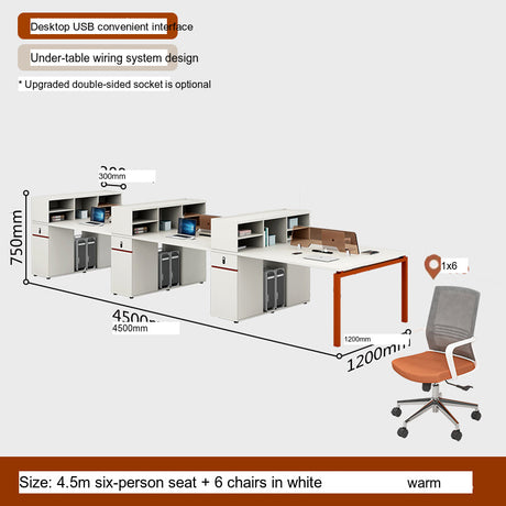 MUTINI Calypso Minimalist Ergonomic Office Desk Set from MUTINI