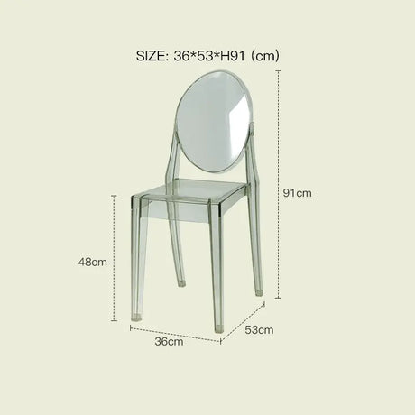 LAZYSPACE Amelia Ghost Highchair from LAZYSPACE