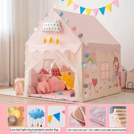 LITTLE DOVE Marisol Enchanted Indoor Castle Playhouse from LITTLE DOVE