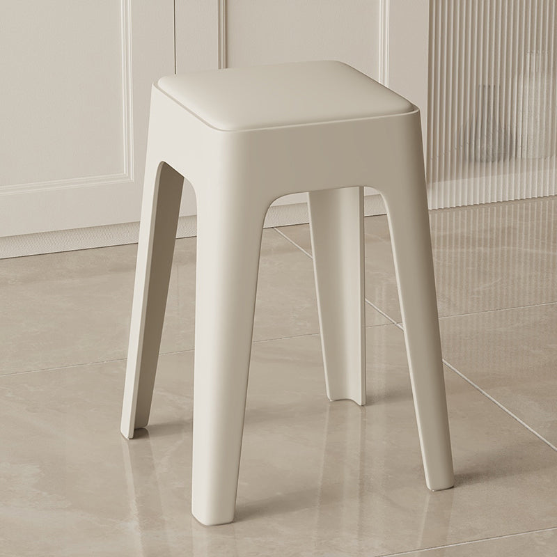CHENGXIN HOME Araceli Thickened Modern Stacking Plastic Stool from CHENGXIN HOME