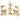SUNNY Mariposa Elegant Round Dining Set from SUNNY