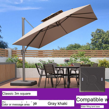 ZIYE Santiago Elegant Sunshade Garden Umbrella from ZIYE