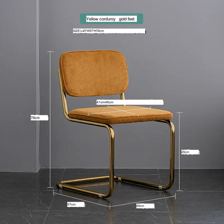 ABOUT WHITE Penelope Vintage Elegant Iron Dining Chair from ABOUT WHITE