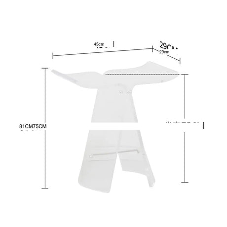 FANYU Lysandra Stylish Modern Butterfly Bar Chair from FANYU