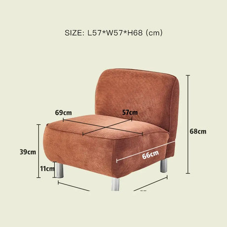 LAZYSPACE Nora Nordic Fabric Sofa from LAZYSPACE