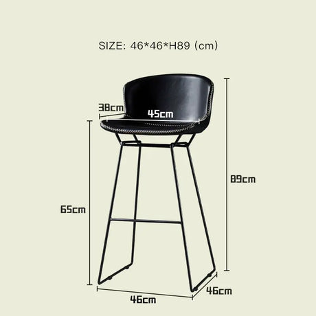 LAZYSPACE Oliver Peak Bar Chair from LAZYSPACE