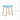 ROARING SKY DOG Elowen Chic Nordic Makeup Stool from ROARING SKY DOG