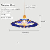 BOJI Yuzuki Elegant Woven Ceiling Lamp - Chinese Style Living Room Light. from BOJI
