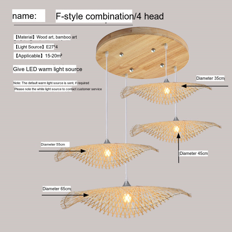 BOJI Azura Artisan Woven Ceiling Lamp from BOJI