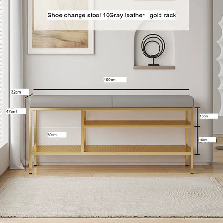 XIMIKA Aveline Stylish Integrated Entryway Shoe Rack from XIMIKA
