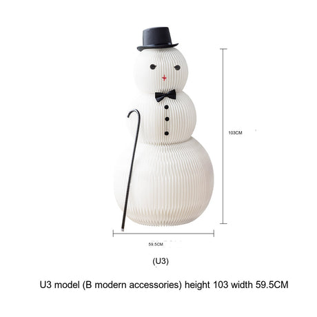 SHIBA Isolde Festive Nordic Outdoor Snowman Decoration from SHIBA