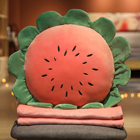 DANDELION Marisol Cozy Cartoon Coral Flannel Summer Towel from DANDELION