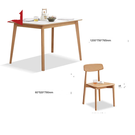 GENJI Harumi Elegant Solid Wood Long Table from GENJI