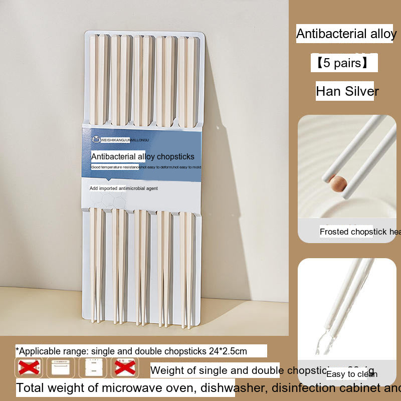 MOSE Antibacterial Metal Chopsticks Set from MOSE