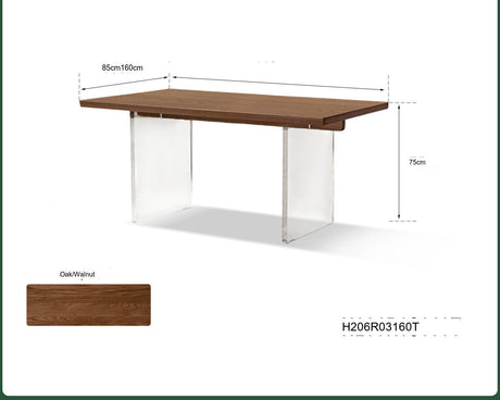 GENJI Haruto Elegant Cherrywood Dining Table from GENJI
