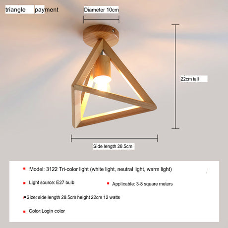 BOJI Kenji Vintage Rustic Lantern Ceiling Light from BOJI