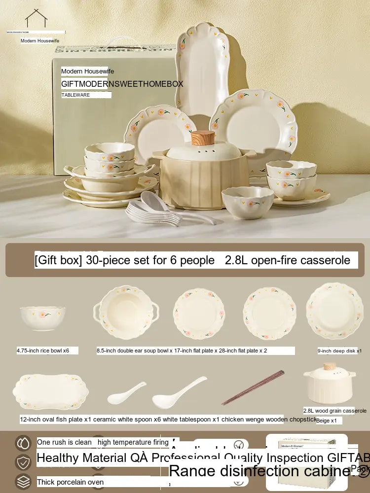 MH Elowen Elegant Dinnerware Gift Set from MH