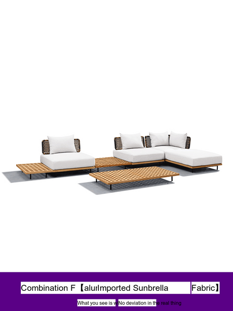 ZIYE Celestine Cozy Scandinavian Natural Sofa from ZIYE