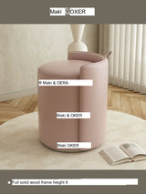 MOXER Nishikawa Elegant Luxury Swivel Makeup Chair from MOXER