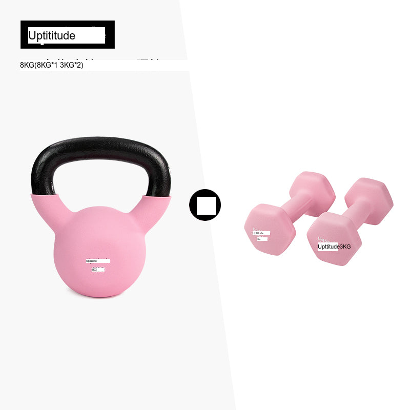 UPTITUDE Lysandra Frosted Finish Dumbbell Power Set from UPTITUDE