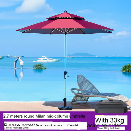 ZIYE Mateo Premium UV-Resistant Garden Umbrella from ZIYE