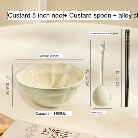 MOSE Creamy Ceramic Ramen Bowl from MOSE