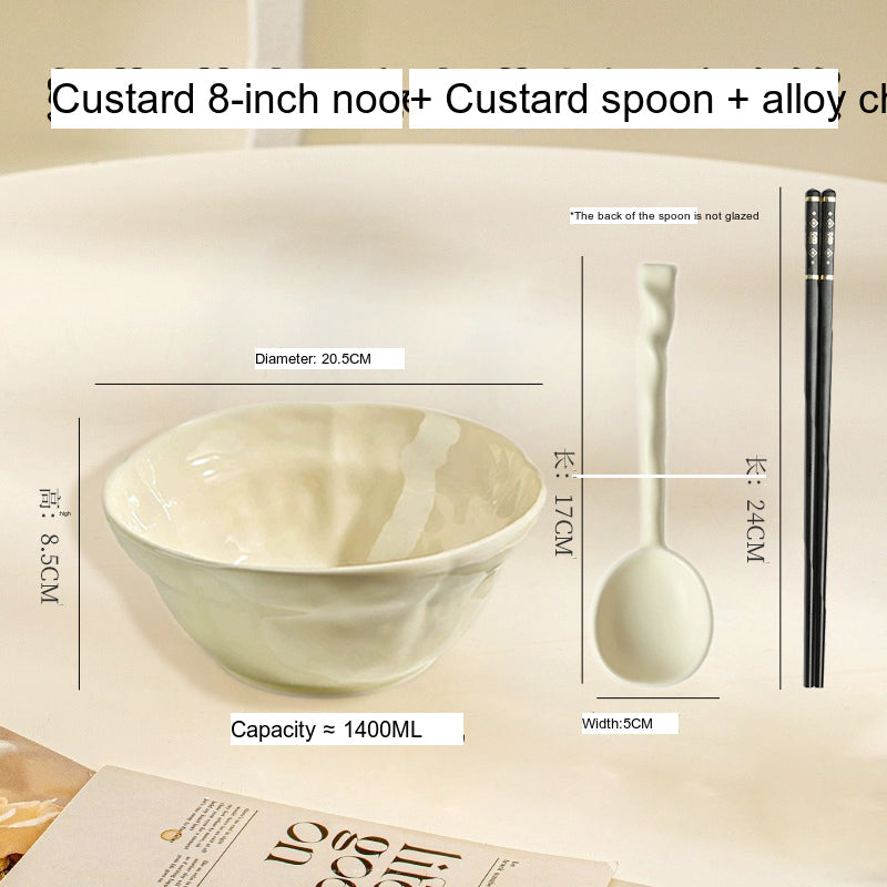 MOSE Creamy Ceramic Ramen Bowl from MOSE