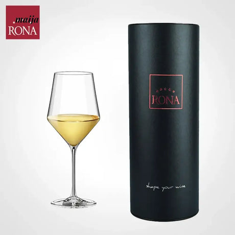 RONA Burgundy Red Wine Glass Crystal Collection from HOBBYTREE