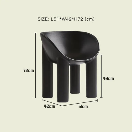 LAZYSPACE Zoey Elephant Legs Chair from LAZYSPACE