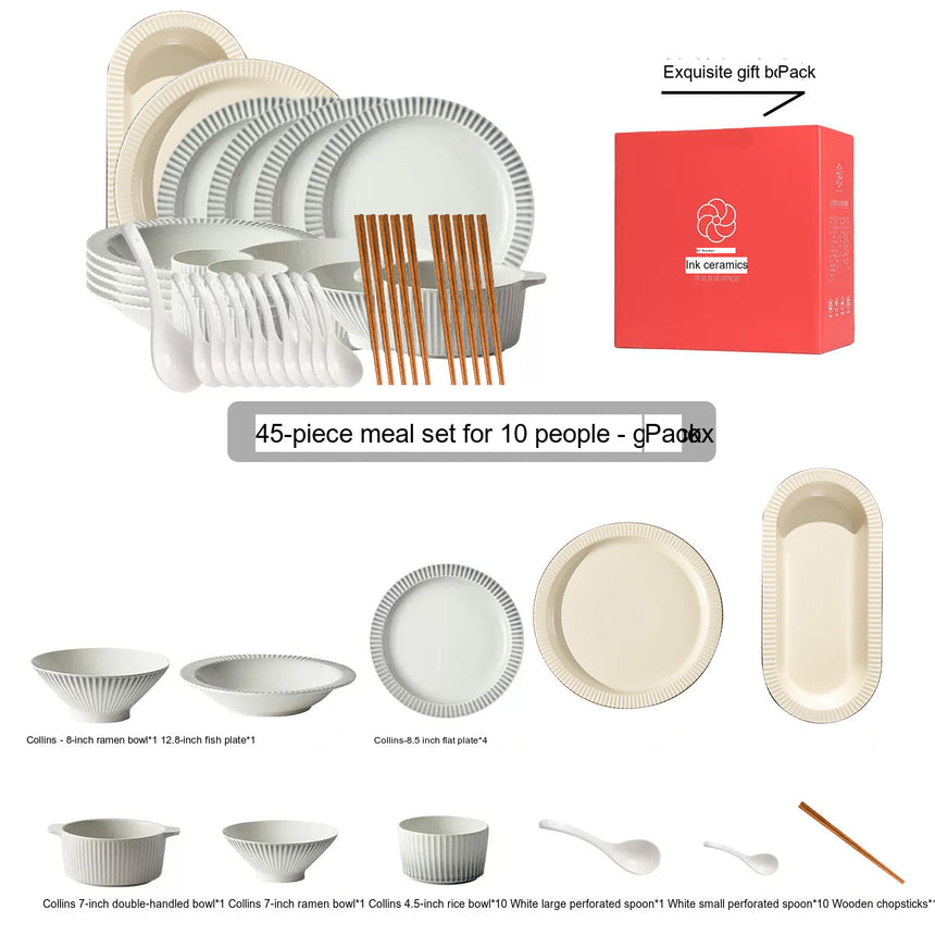 MOSE Light Luxury Tableware Set from MOSE