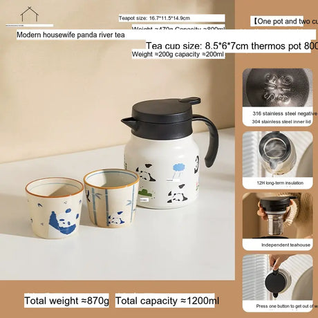 MH Kaori Stylish Large-Capacity Heating Water Pot from MH