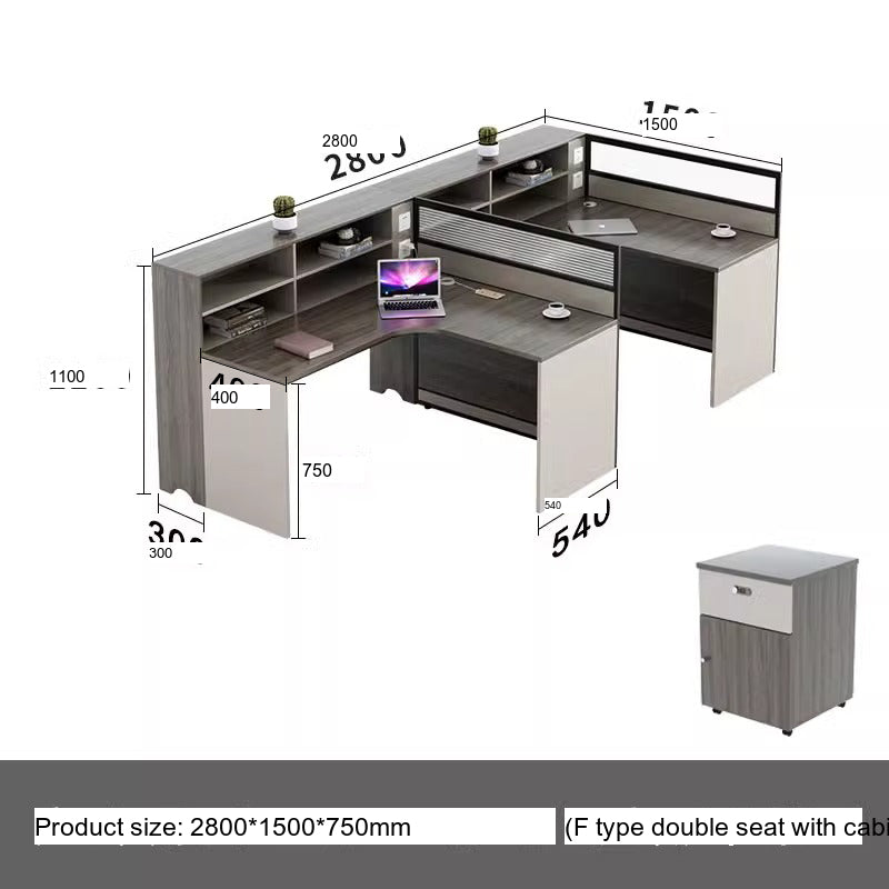 MUTINI Jasper Sleek Modern Office Desk Set from MUTINI