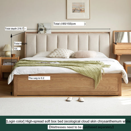 GENJI Takamatsu Elegant Solid Wood Storage Bed from GENJI