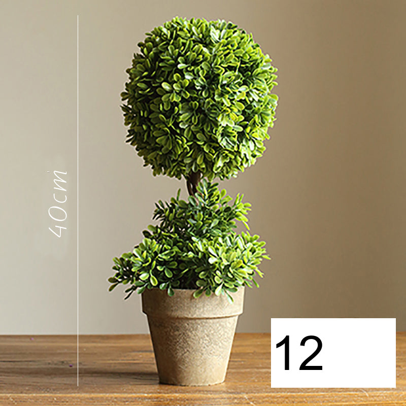 JUHAN Isolde Lush Greenery Decorative Potted Plant from JUHAN