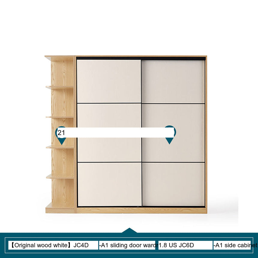 LINSYKIDS Japanese Style Sliding Door Wardrobe from LINSY KIDS