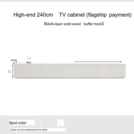 KOCU HOME Santiago Elegant Custom Solid Wood TV Cabinet from KOCU HOME
