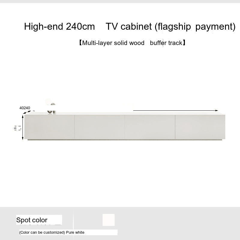 KOCU HOME Santiago Elegant Custom Solid Wood TV Cabinet from KOCU HOME
