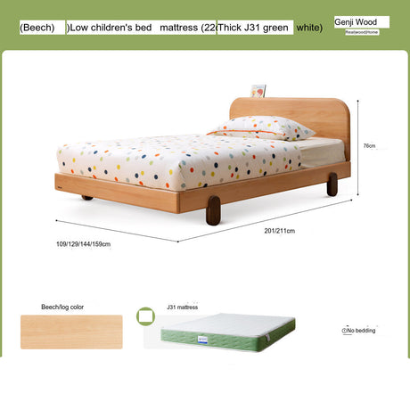 GENJI Akira Sleek Scandinavian Minimalist Crib from GENJI