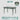 ABOUT WHITE Santiago Scandinavian Minimalist Glass Dining Table from ABOUT WHITE