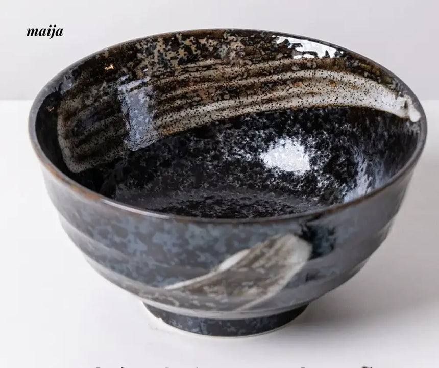 OKADA YAKI 6-Inch Japanese Soup Bowl from OKADA YAKI