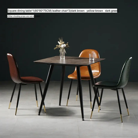 ABOUT WHITE Elowen Minimalist Cement Table Set from ABOUT WHITE