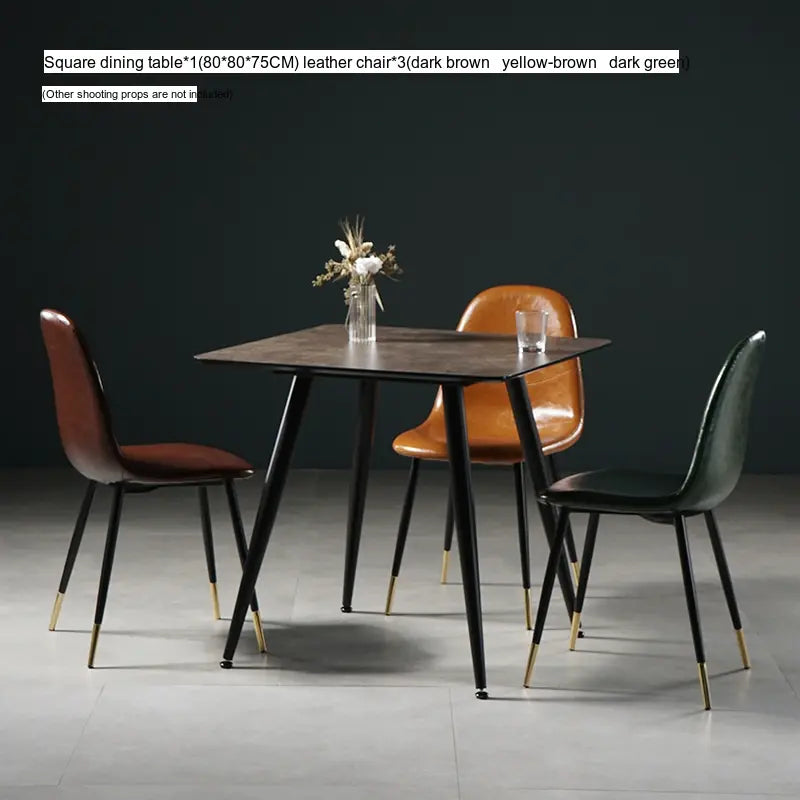 ABOUT WHITE Elowen Minimalist Cement Table Set from ABOUT WHITE