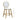 ROARING SKY DOG Isolde Elegant Scandinavian Coffee High Chair from ROARING SKY DOG
